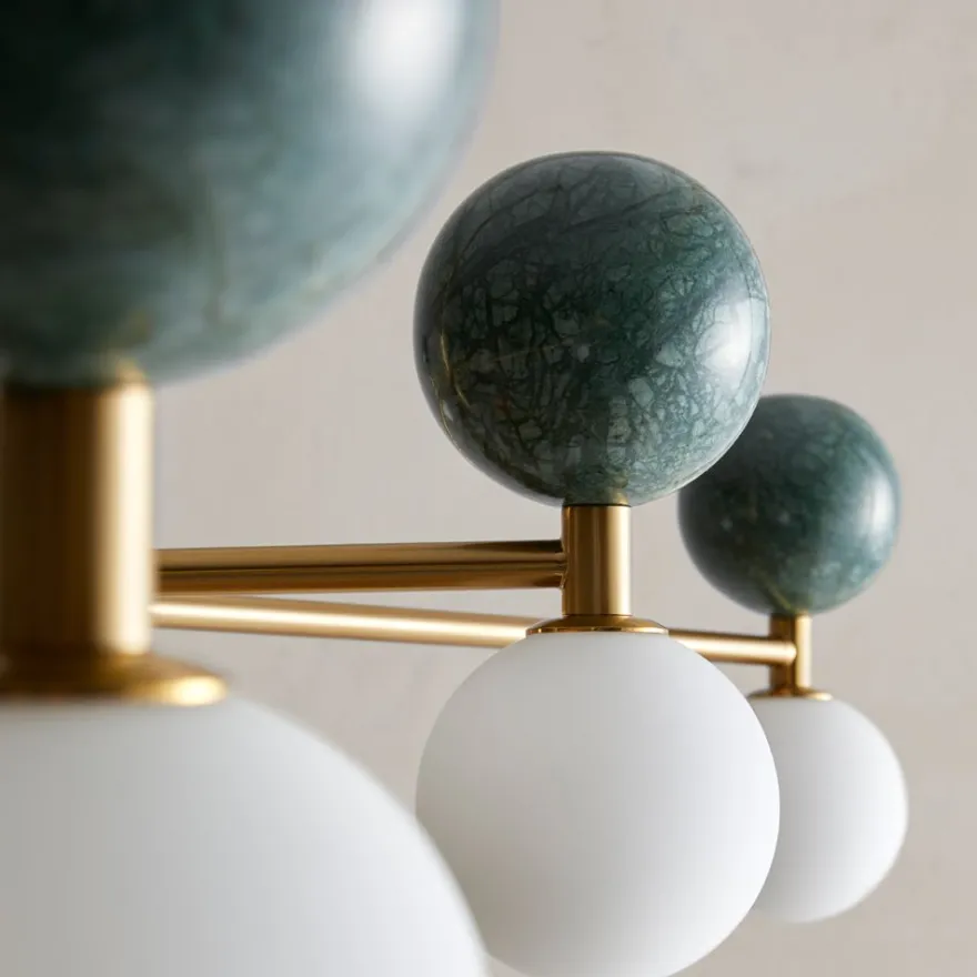 DALT Design Wandleuchte mit Mamor