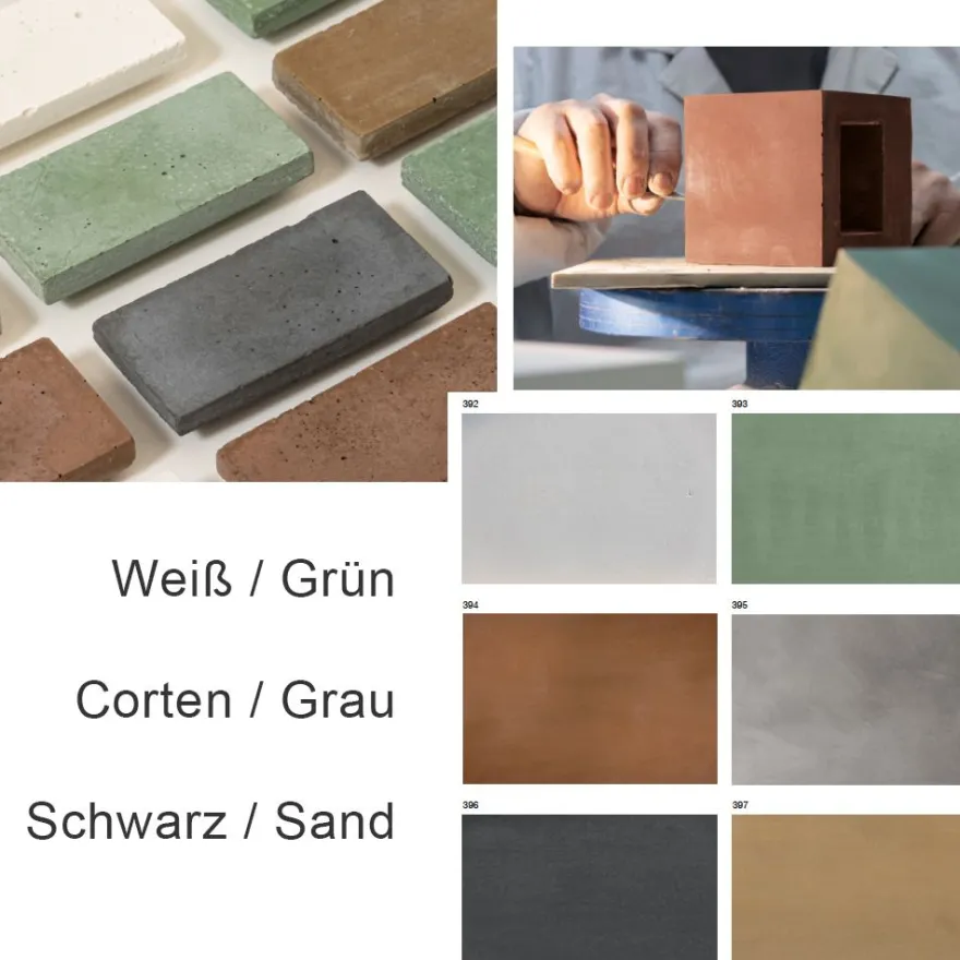 DEVICO Große Außenwandleuchte rund