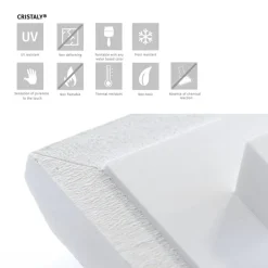 HUG SQ TOP Deckenspot aus keramischen Material