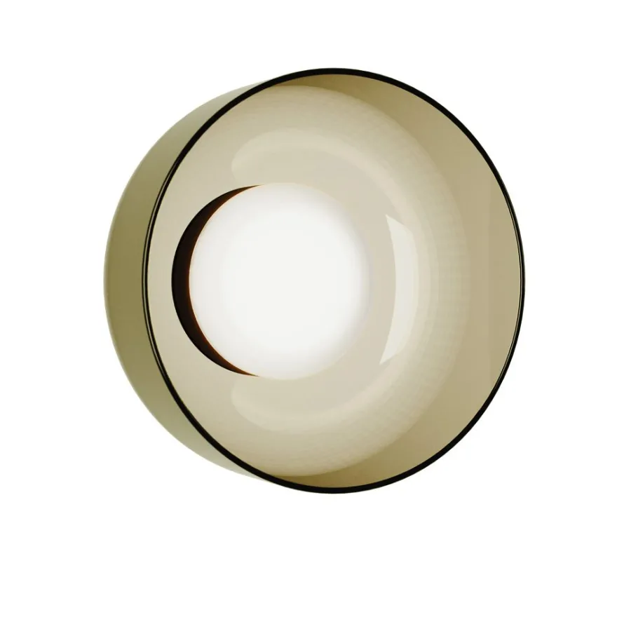 IPON Runde Wandleuchte Glas