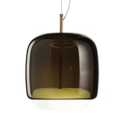 JUBE Zeitlose italienische LED Glaspendelleuchte mit Diffusor