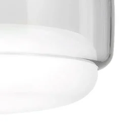 JUBE Zeitlose italienische LED Glaspendelleuchte mit Diffusor