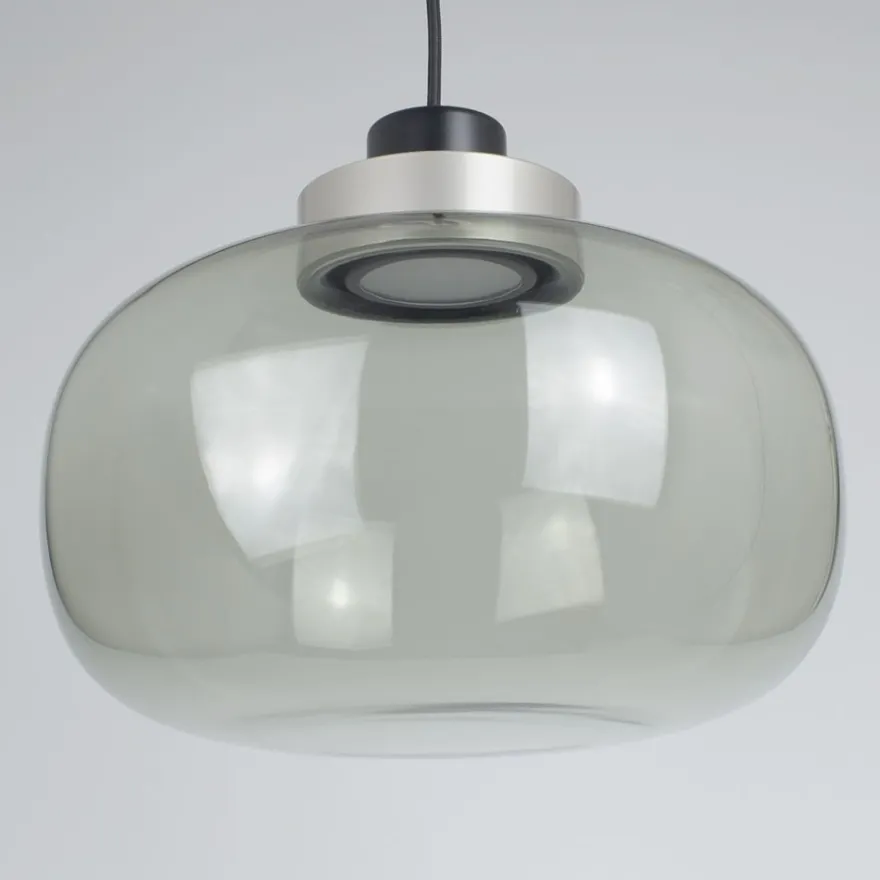 LEGÈR Opalglas-Pendelleuchte mit LED