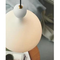 LYRIC Opalglas Pendelleuchte organisch