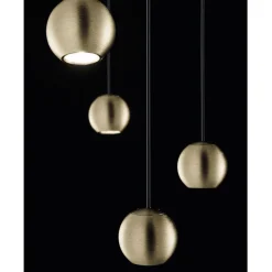 MAGNETIC Moderne LED Hängeleuchte mit neun Pendeln