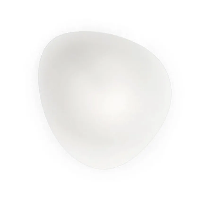NEOCHIC Organische Wandleuchte mit weißem satiniertem Glas