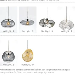 NET Italienische Design Hängeleuchte 100 cm