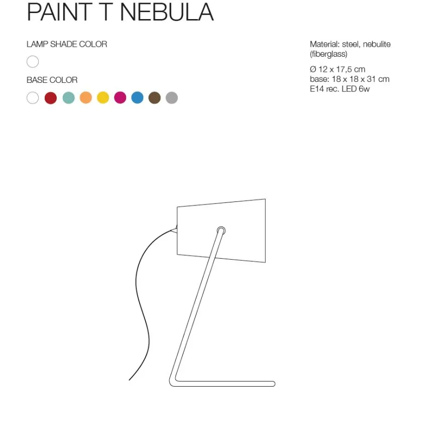 PAINT T NEBULA Designleuchte aus Italien