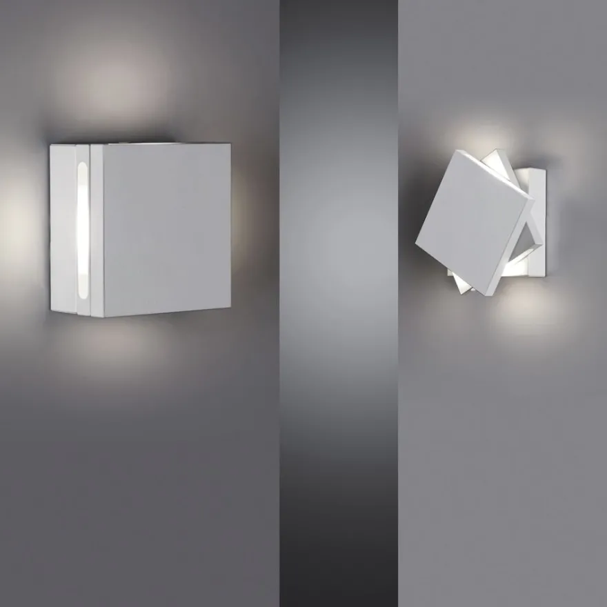 QUADRETTO drehbare LED-Wandleuchte